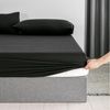 Good Nite Spannbettlaken Bettlaken, 30 cm Tief, Polyester, Weich, Atmungsaktiv, Waschbar, Gummizug: Rundum Elastisches Band, Für bett 90 x 200,Matratzen bis 30 cm Höhe, Elastisch, Rundumgummizug Bild 3
