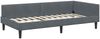 vidaXL Eckbettgestell mit Kopfteil Dunkelgrau 90 cm x 200 cm Samt 42016155 Bild 4