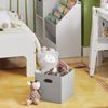 SoBuy KMB76-W Kinderregal, Spanplatte, Melamin, Weiß, 80 x 61 x 30 cm Bild 4