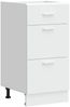 vidaXL Unterschrank Lyon Weiß 40x46x81,5 cm Holzwerkstoff 854211 Bild 2