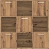 vidaXL Bücherregal Artisan-Eiche 90x28x90 cm Holzwerkstoff 856059 Bild 5