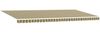 vidaXL Markisenersatzstoff Grün und Gelb 6 x 3,5 m Polyester 42000651 Bild 2