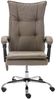 vidaXL Massage-Bürostuhl Taupe Stoff [20370] Bild 2