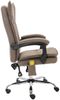vidaXL Massage-Bürostuhl Taupe Stoff [20370] Bild 3