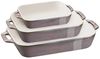 Staub Staub Cooking Satz von 3 rechteckigen Platten 405081730 Bild 5