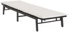 vidaXL Sonnenliege mit Auflage Schwarz Poly-Rattan 4104079 Bild 4
