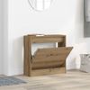 vidaXL Schuhschrank Artisan-Eiche 60 x 21 x 57 cm Holzwerkstoff 869100 Bild 4