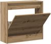 vidaXL Schuhschrank Artisan-Eiche 60 x 21 x 57 cm Holzwerkstoff 869100 Bild 5