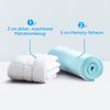 Elemuse, Topper H3/H4 Gel Memory-Schaum Matratzentopper, Waschbar Bezug, 7 cm hoch, Komfortschaum, Atmungsaktiv, Druckverteilung, Topper für Boxspringbett Bild 3