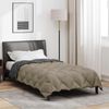 vidaXL Winterbettdecke Hellgrau und Anthrazit 135 x 220 cm Mikrofaser 42025757 Bild 4