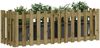 vidaXL Hochbeet Lattenzaun-Design 150x50x50 cm Kiefernholz Imprägniert 832496 Bild 3
