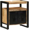 vidaXL Badezimmermöbel-Set 2 pcs Braun Massives rohes Mangoholz 3305602 Bild 5