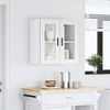 vidaXL Küchen-Hängeschrank mit Glastür Porto Weiß 854147 Bild 4