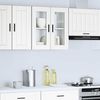 vidaXL Küchen-Hängeschrank mit Glastür Porto Weiß 854147 Bild 3