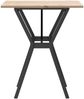 vidaXL Esstisch Y-Gestell 60x60x75 cm Massivholz Kiefer und Stahl 3282714 Bild 5