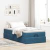 vidaXL Ottoman-Bett mit Matratze Dunkelblau 90x190 cm Samt 3311157 Bild 3