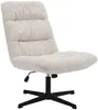 Vente-unique - SELENDO Sessel Stoff Beige - B 77 cm x H 104 cm93 cm x L 68 cm Bild 3