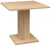 Mäusbacher Säulen-Esstisch (ausziehbar) in eiche sägerau - 80x76x80cm (BxHxT) (ausziehbar) Bild 4