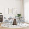 vidaXL Klappstuhl 8 pcs Grau 48 x 43,5 x 81 cm Kunstleder 42029065 Bild 4