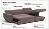 COTTA Ecksofa Speedway L-Form, mit Kopfteilverstellung, wahlweise mit Bettfunktion & Bettkasten Bild 2