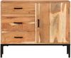 vidaXL Sideboard 88x30x73 cm Akazie Massivholz 329247 Bild 2