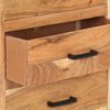 vidaXL Sideboard 88x30x73 cm Akazie Massivholz 329247 Bild 5