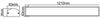 120cm 40w LED Unterbauleuchte Lichtleiste Wandleuchte Küchenleuchte 3200 Lm 6500K Bild 5