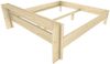 Familien-Nesterl Doppelbett 180 220 43 Fichte mit Ablage Bild 3