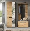 Garderobe Set 3-tlg. Cooper in Eiche und grau 160 cm Bild 5