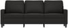 vidaXL 3-Sitzer-Sofa Schwarz 180 cm Samt 359214 Bild 3