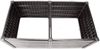 KHW | Hochwertiges Hochbeet | Demeter XL | platzsparend | 158 × 82 × 61 cm - 672 Liter | ideal für Urbane Gärten | nachhaltiges Gärtnern | fördert gesunde Ernten | Made in Germany Bild 2