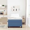 vidaXL Plattformbettgestell Blau 90 x 200 cm Cordstoff 3337390 Bild 3