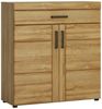 Garderoben-Set >Cortina< (4-teilig) Grandson Eiche - 190x195x38 BxHxT Bild 2
