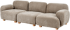Modulsofa 3-Sitzer AMLI Stoff Beige Bild 4