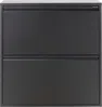 Spinder Design Schuhschrank mit 2 Klappen Schwarz, Billy 2 Bild 3
