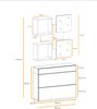Diele Easy 5 in Wotan und Schwarz 100 x 170 cm Bild 2