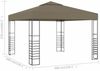 vidaXL Gartenzelt 3x3 m Taupe 180 g/m² 312228 Bild 5