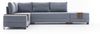 Eckschlafsofa, 'Fly', 70 x 210 x 270, Blau Bild 5