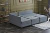 Eckschlafsofa, 'Fly', 70 x 210 x 270, Blau Bild 3