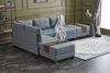 Eckschlafsofa, 'Fly', 70 x 210 x 270, Blau Bild 2