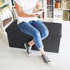 Sitzbank mit Stauraum Kunstleder Bild 3