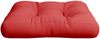 vidaXL Palettenkissen Rot 50 x 50 x 12 cm Stoff Bild 5