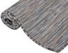 vidaXL Outdoor-Teppich Flachgewebe 80x150 cm Braun und Blau 340813 Bild 3