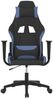 vidaXL Gaming-Stuhl Schwarz und Blau Stoff 3143739 Bild 3