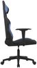 vidaXL Gaming-Stuhl Schwarz und Blau Stoff 3143739 Bild 4