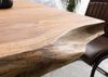 Baumtisch Sheesham 240x100x79 natur gebeizt / Mikado-Beine anthrazit matt FREEFORM 5 Bild 3