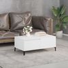 Couchtisch, Sofatisch Weiß 90x50x36,5 cm Holzwerkstoff Bild 2