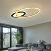 LED Deckenleuchte, drehbar, schwarz gold, L 53 cm Bild 4