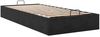 vidaXL Ottoman-Bett ohne Matratze Schwarz 90x200 cm Samt 3310939 Bild 5