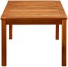 vidaXL Garten-Couchtisch 110x60x45 cm Massivholz Akazie 316401 Bild 3